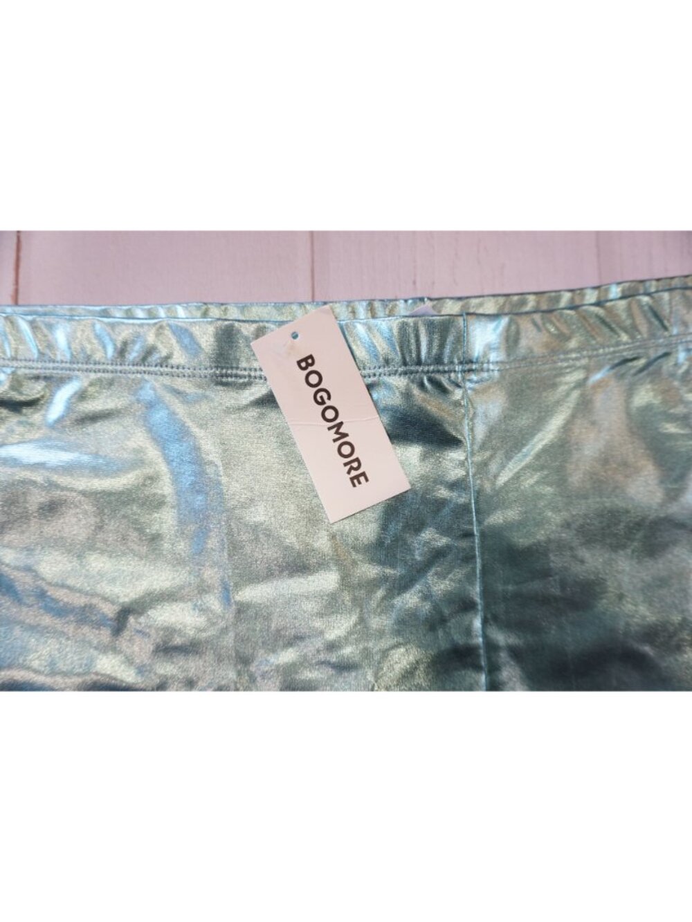 Bogomore Metallic Booty Shorts - Size 2X NWT - Picture 3 of 6
